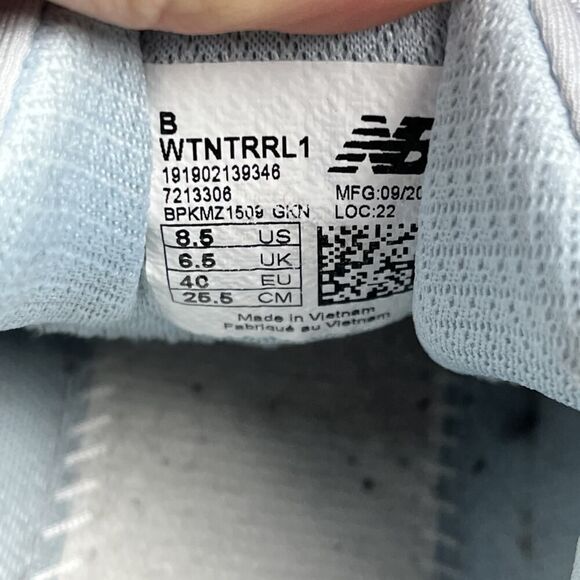 New Balance NB Nitrel Womens Sz 8.5B Trail Running Gray Hot Pink Shoes NO INSOLE - Picture 8 of 10